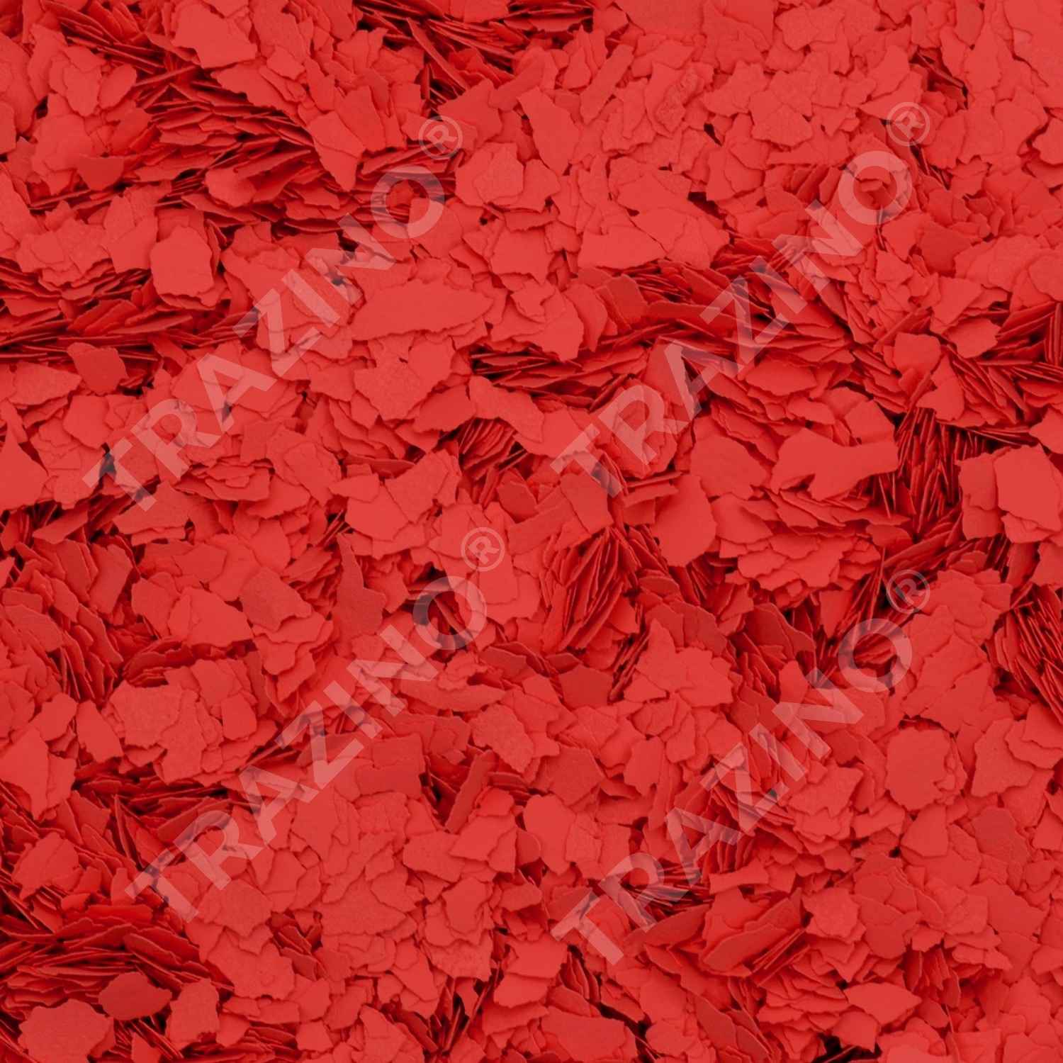 Trazino® Farbchips in Himbeere zum Einstreuen für Beschichtungen Trazino® Farbchips in Himbeere zum Einstreuen für Beschichtungen